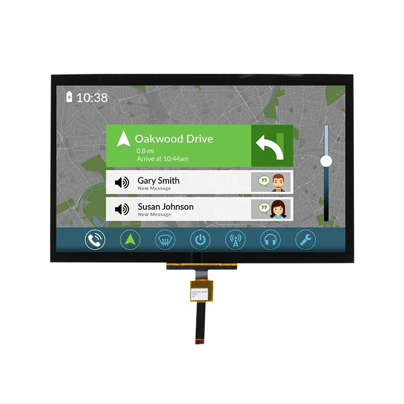 Βιομηχανική μονάδα οθόνης αφής PCAP 10,1 ιντσών