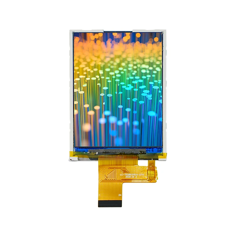 2.4 '' Κανονικά Λευκή Μικρή Μονάδα Εμφάνισης LCD TFT