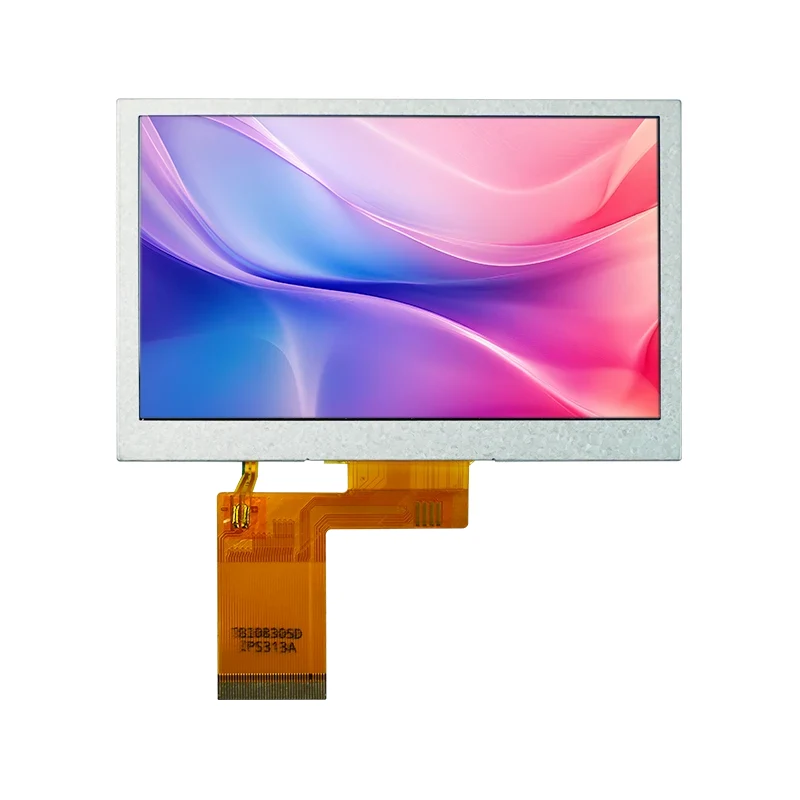 4.3 'Κανονικά Λευκή τετράγωνη μονάδα οθόνης LCD